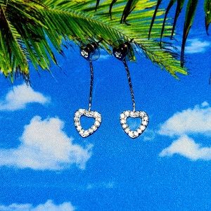 Heart Drop Earrings